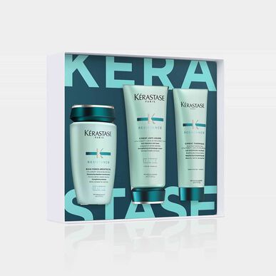 Kérastase Resistance Set Šampon, kondicionér a ochrana proti teplu 1 ks 1 ks