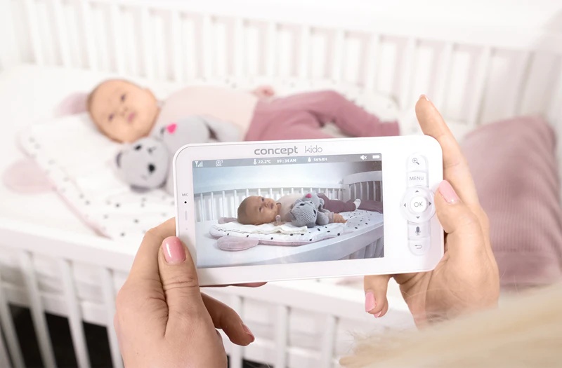 Elektroninis kūdikių monitorius su kamera „Concept KIDO KD4010“