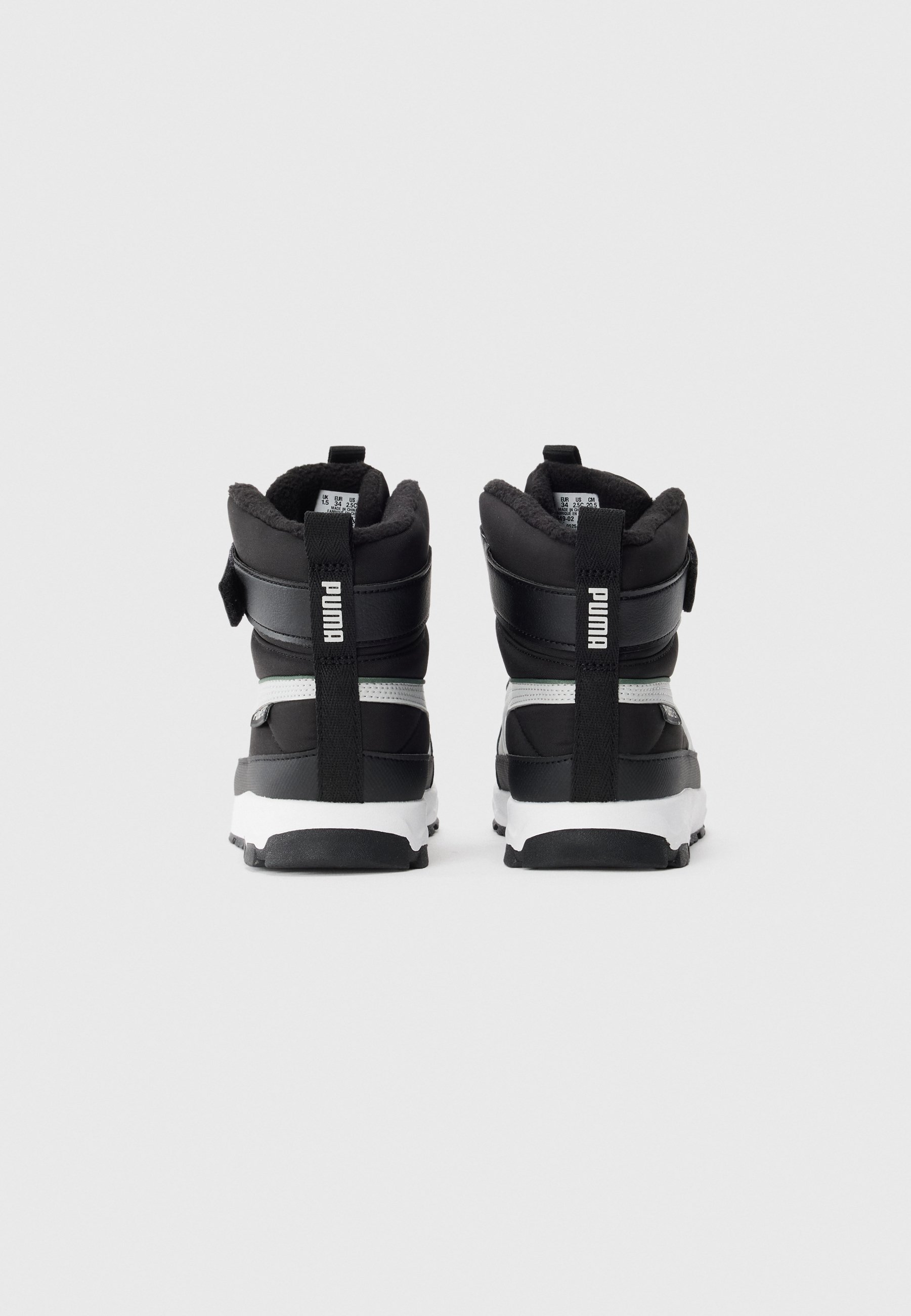 Puma EVOLVE UNISEX - Vinterstøvler - black/ash grey/white