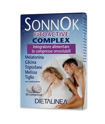 Sonnok Fitoactive Complex 30 Tabletten Nahrungsergänzungsmittel für besseren Schlaf