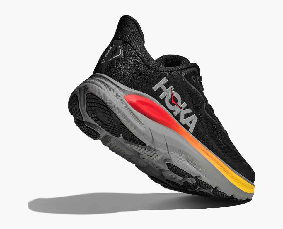 HOKA Clifton 10 Noir/Gris Galactique