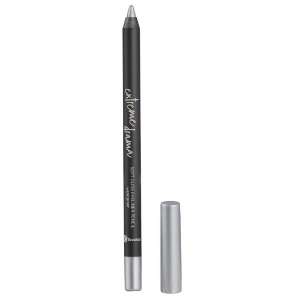 Kruidvat Extreme Drama 110 Moonbeam Silver Soft Glide vodootporna olovka za oči 1,2 g