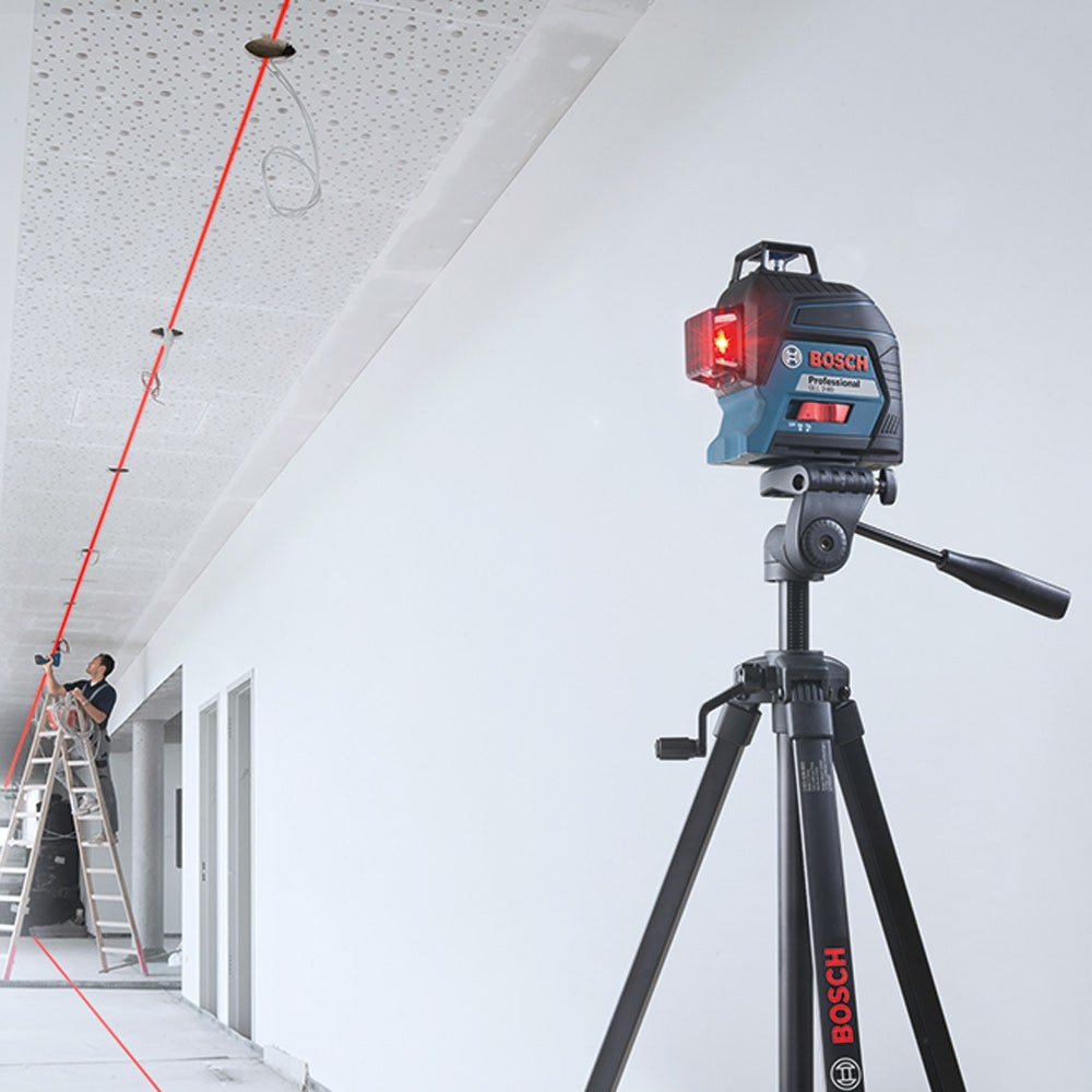 Medidor multilinhas a laser de feixe vermelho BOSCH GLL3-80 3x360