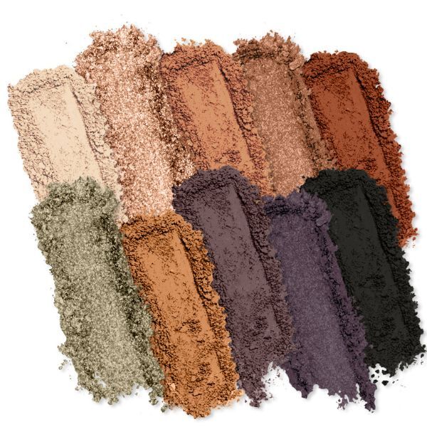 Paleta očných tieňov Profusion Cosmetics Smokey - 10 odtieňov