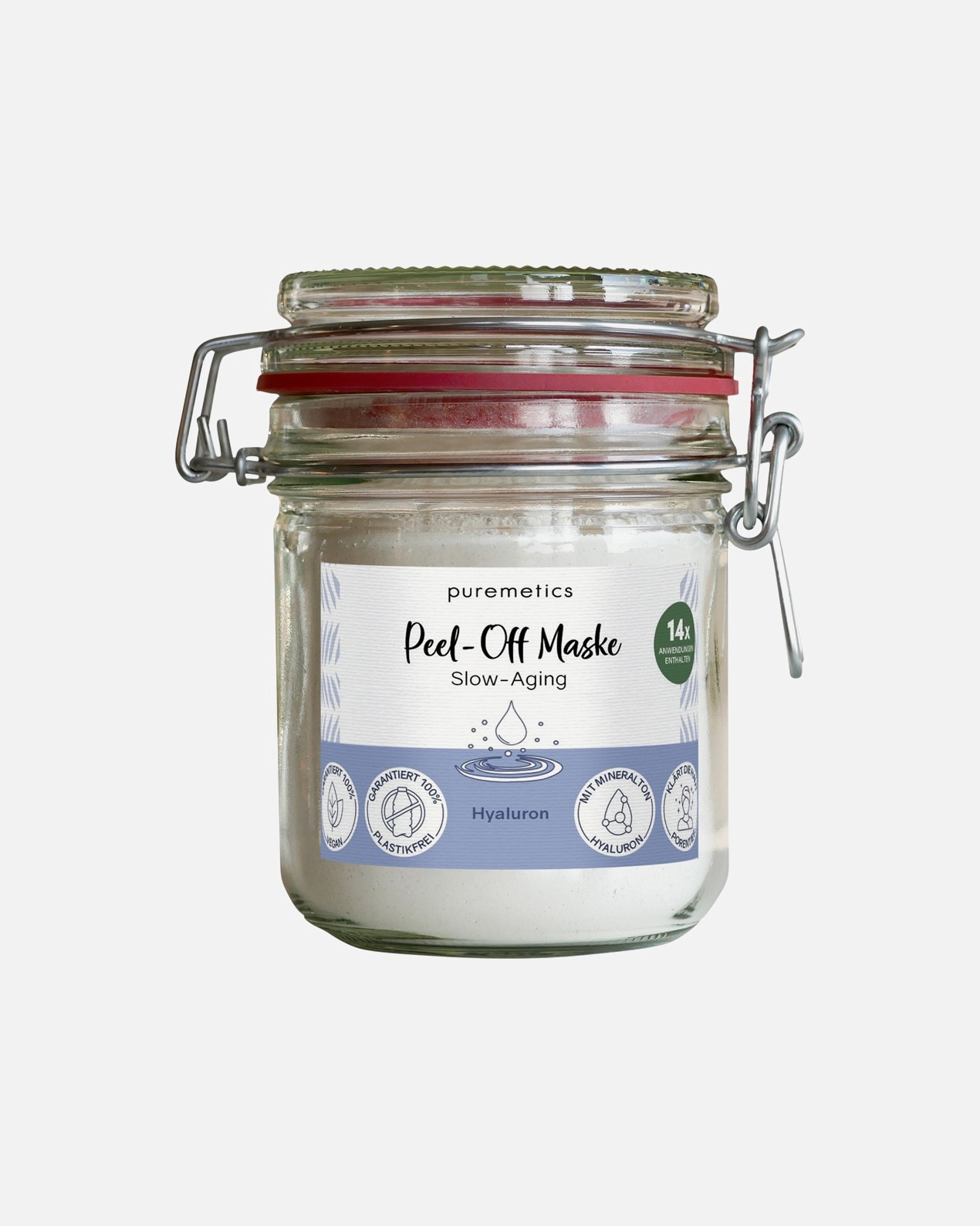 puremetics Anti-Aging-Naamio, Anti-Aging-Peel-Off-Naamio – 130 g