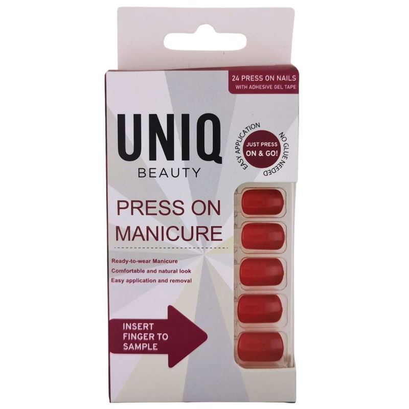 UNIQ Umjetni nokti za nanošenje klikom/prešavanjem – 24 komada
