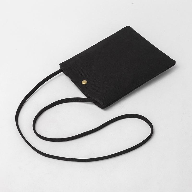 Sacoche pour téléphone portable en toile de coton pur, mini sac style coréen, messager léger et mignon, petit sac