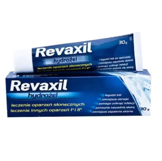 Revaxil, Hydrożel wspomagający leczenie oparzeń
