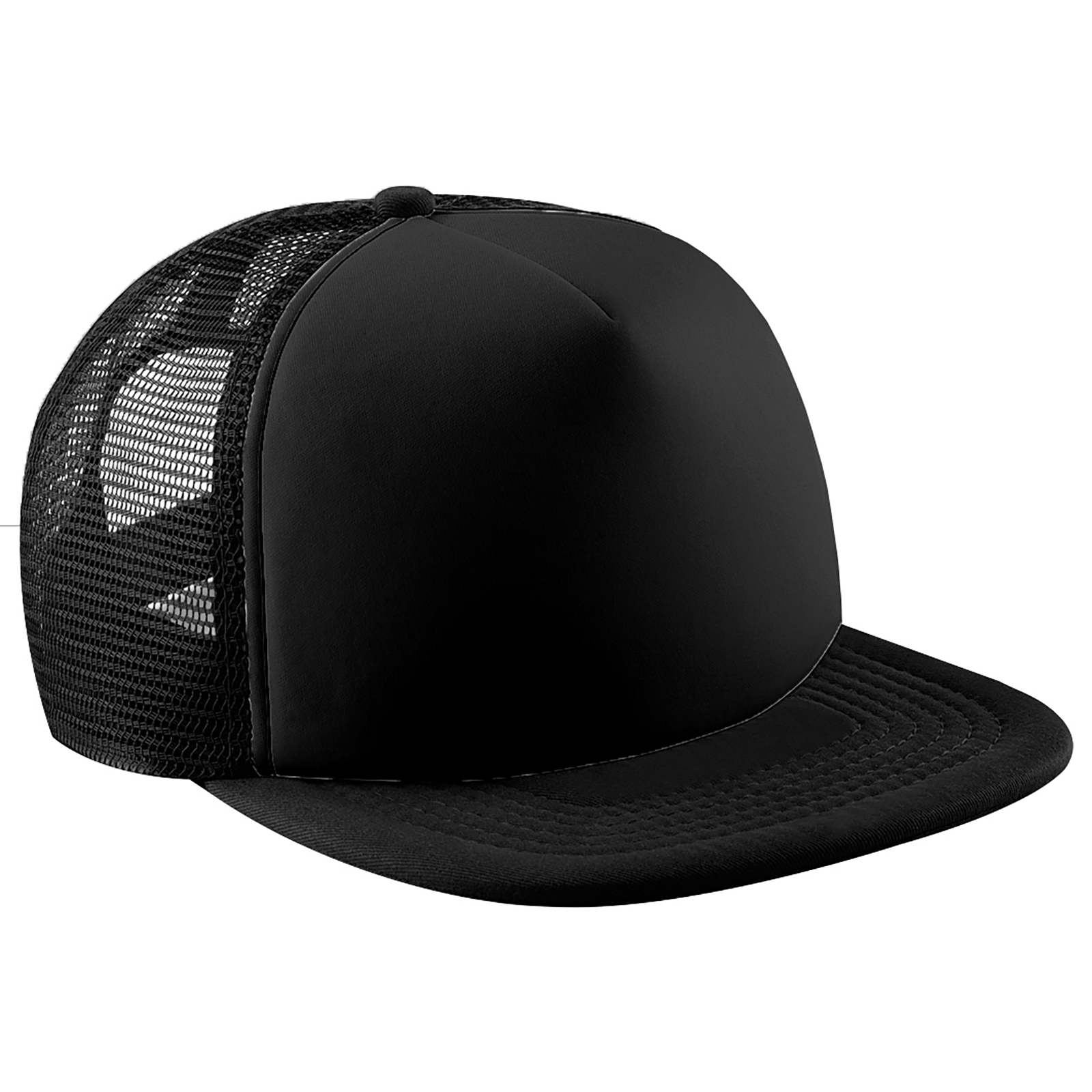 Casquette/Visière Beechfield Vintage Medium en maille nid d'abeille respirante