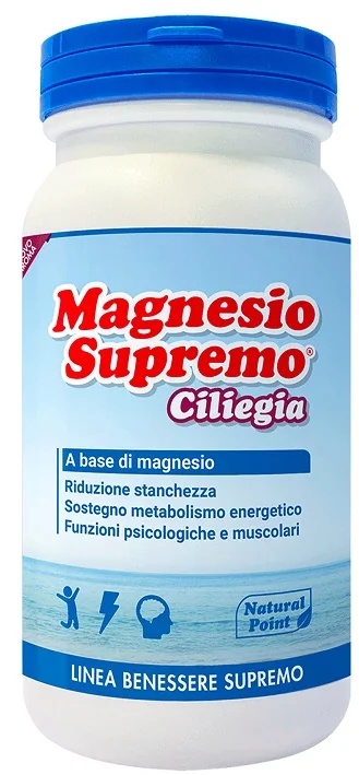 SUPREME MAGNESIUM Magnésium Cerise Supreme 150 g Complément alimentaire à base de magnésium