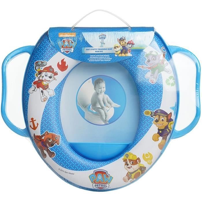 Riduttore per sedile WC - THERMOBABY - Comfort con maniglie - Paw Patrol