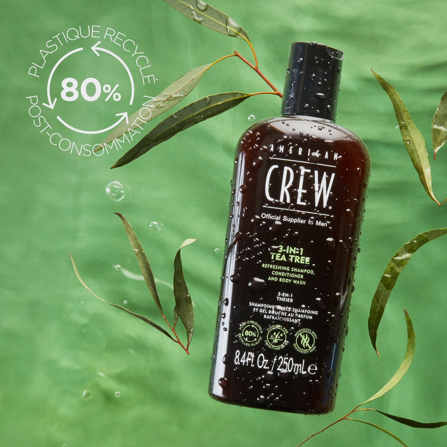 American Crew 3-en-1 Arbre à Thé