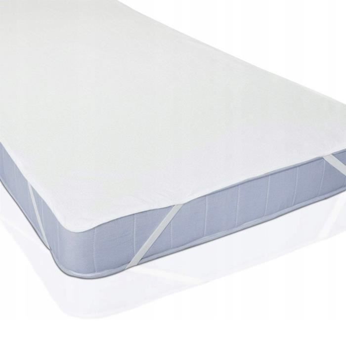 Protector de colchón - MY DESIGN FURNITURE - 90x200 cm - Impermeable - Hipoalergénico - Esquinas elásticas