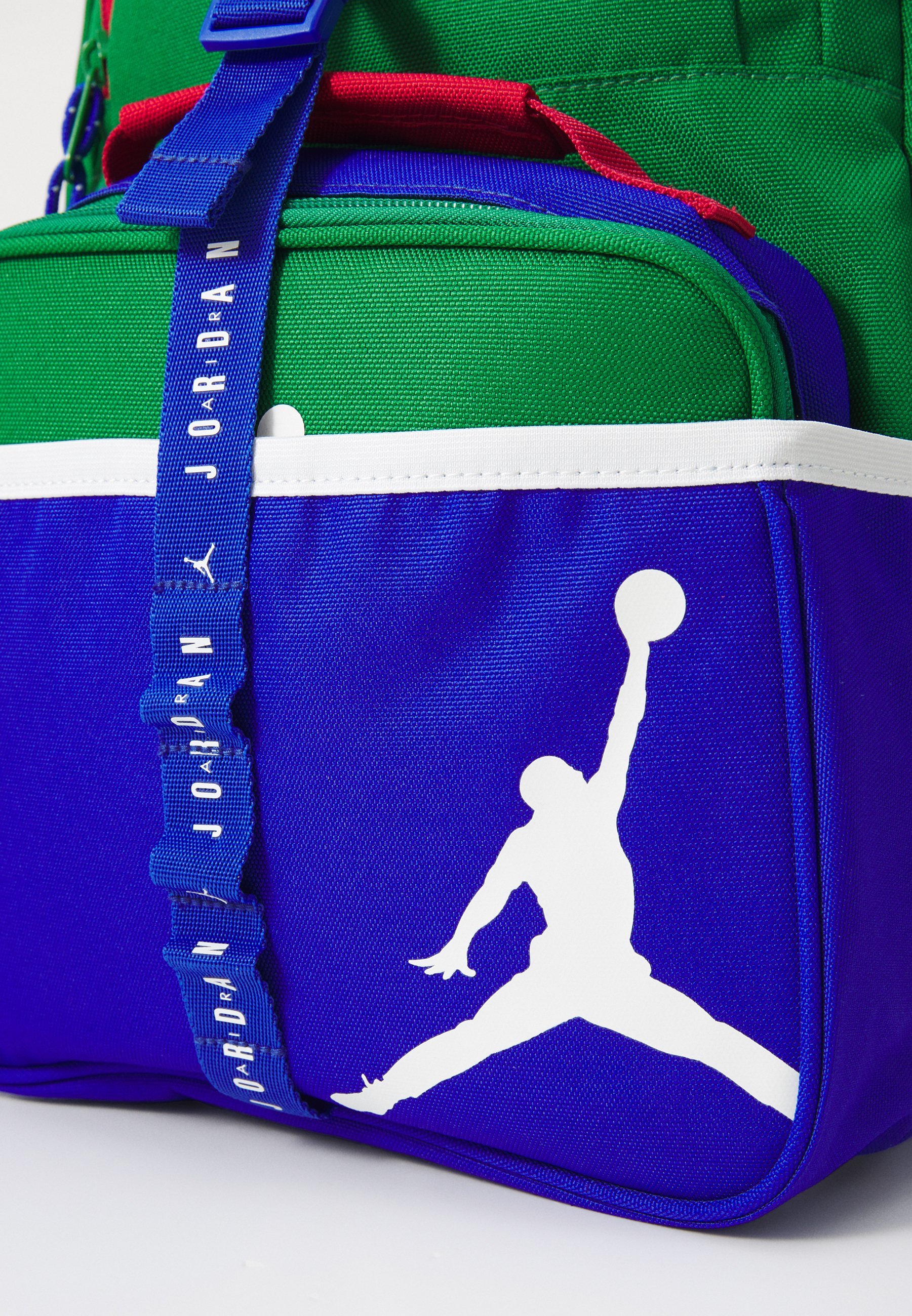Jordan JAN AIR LUNCH BACKPACK UNISEX SET - Rugzak - dennengroen