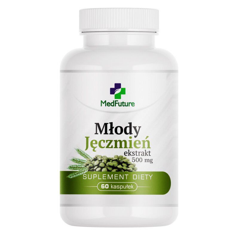 MedFuture extrakt av ungt korngräs 500 mg