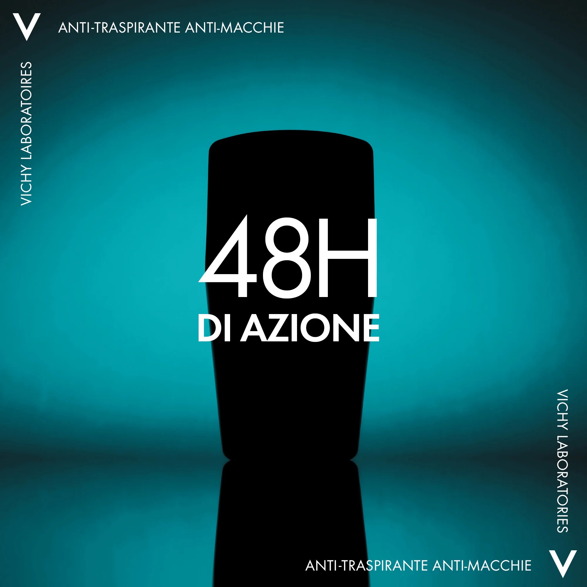 VICHY Vichy Antitranspirant-Deodorant 50 ml gegen weiße und gelbe Flecken