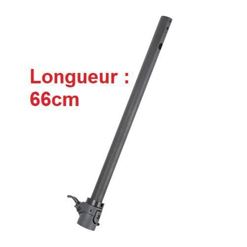 Potencia para patinete eléctrico Xiaomi M365 1S Essential con nuevo sistema de plegado, longitud 66 cm [NO COMPATIBLE CON XIAOMI PRO]