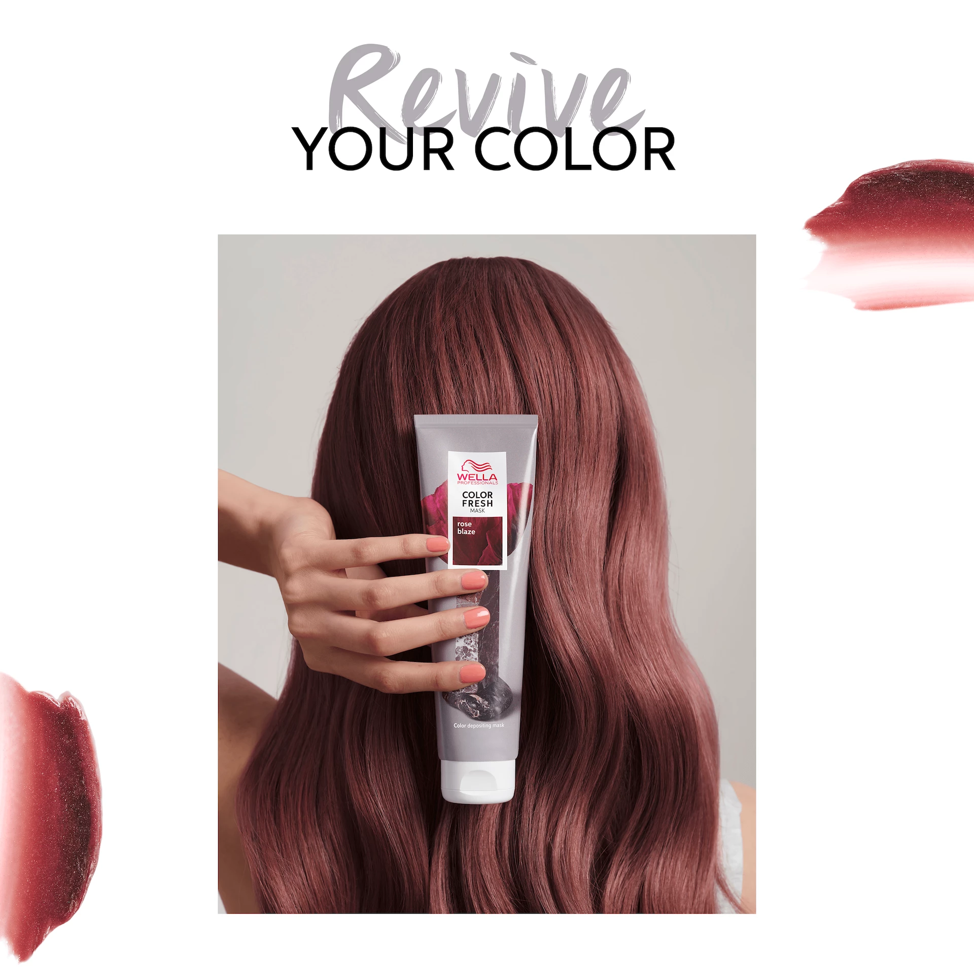 Maska za kosu Color Fresh Rose Blaze 150 ml - Wella Professionals