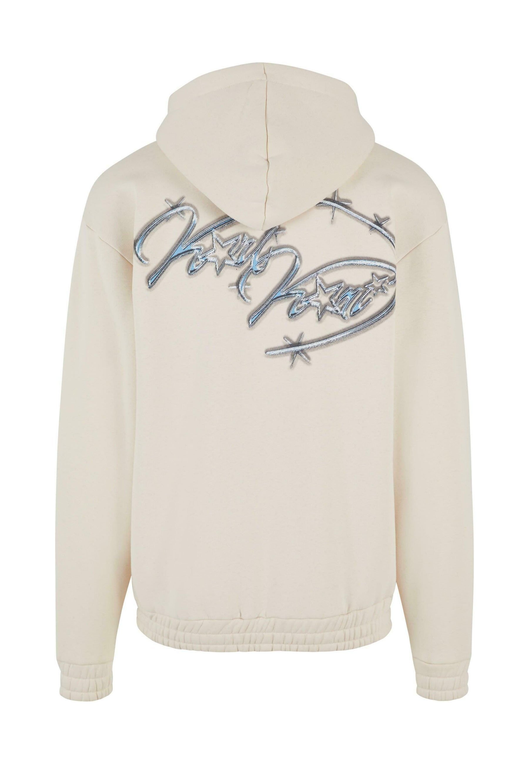 Karl Kani AUTHENTIC STAR LOGO - Sweatshirt met rits - licht zand