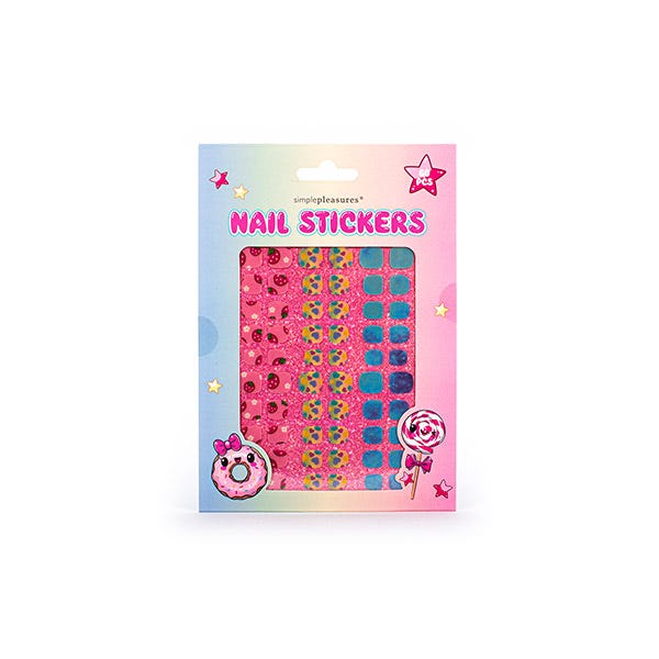 Kid Cut Nyt Negle Sticker Sæt Sødt | 1 stk.