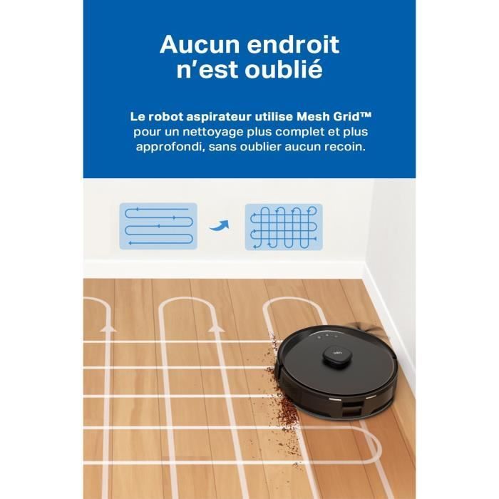 Robot Vacuum Cleaner - TAPO - RV30 Max Plus - 5300 Pa Suction - 3L Automatic Drain - LiDAR+IMU Navigation