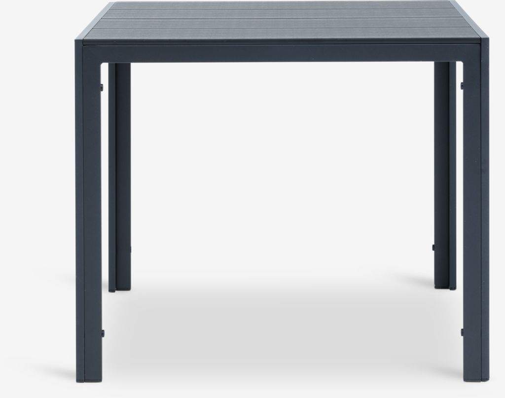 MADERUP Záhradný stôl MADERUP Š90xD90 čierny
