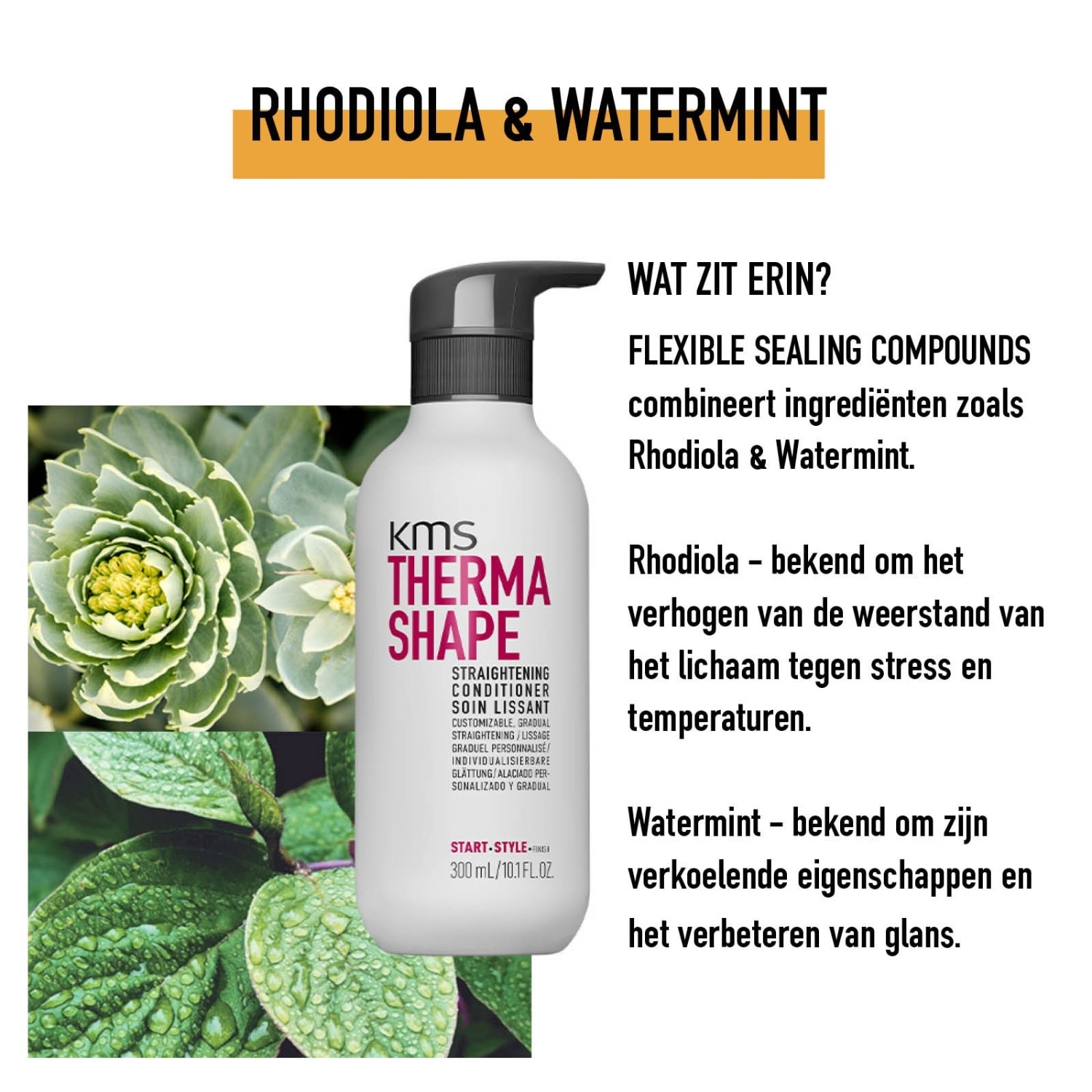 Balsamo lisciante KMS - 300 ml