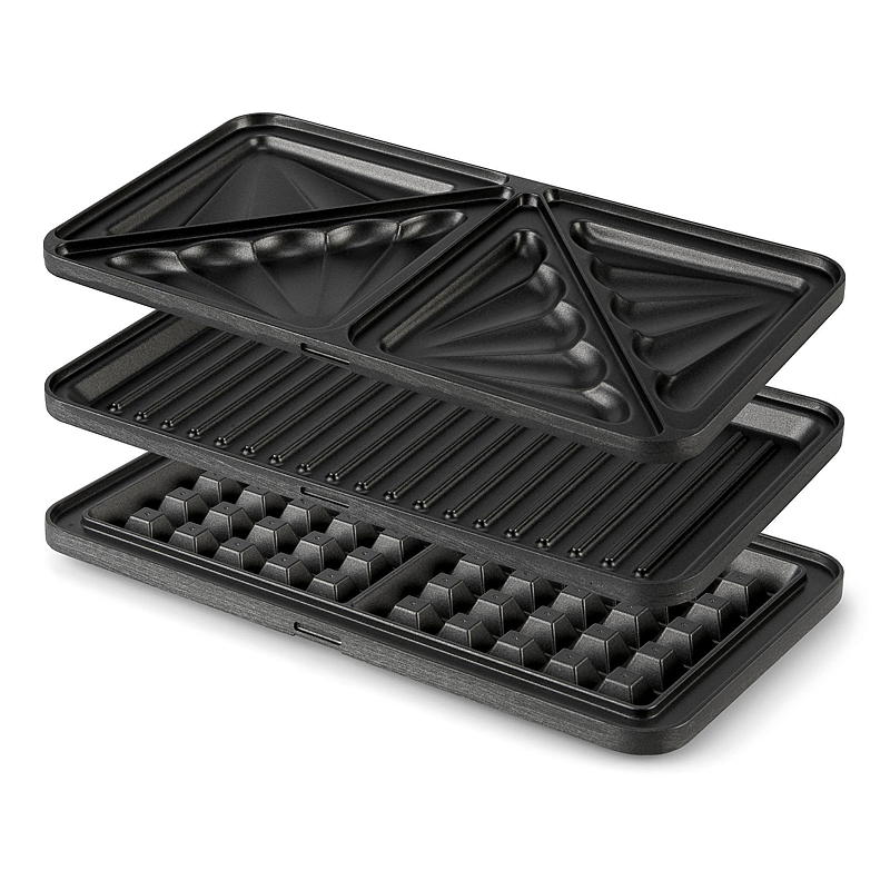 Kontaktgrill 900 W, 3 i 1, Cuisine