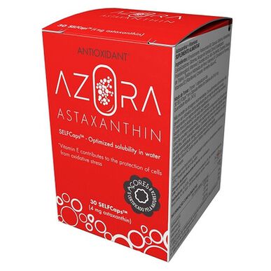 Doplněk stravy Azora pro imunitní systém Astaxanthin 30 kapslí