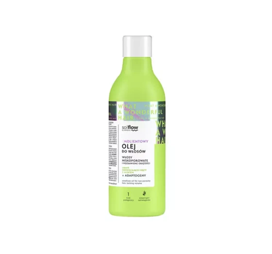 So!Flow emolientowy olej do włosów niskoporowatych 150ml