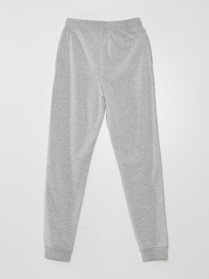 Joggingbroek van French terry - GRIJS