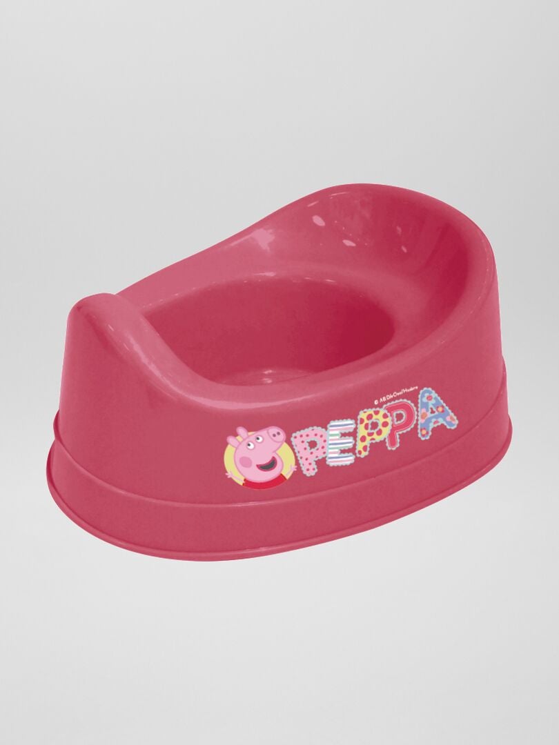 Assento de treinamento para usar o penico da Peppa Pig - Rosa