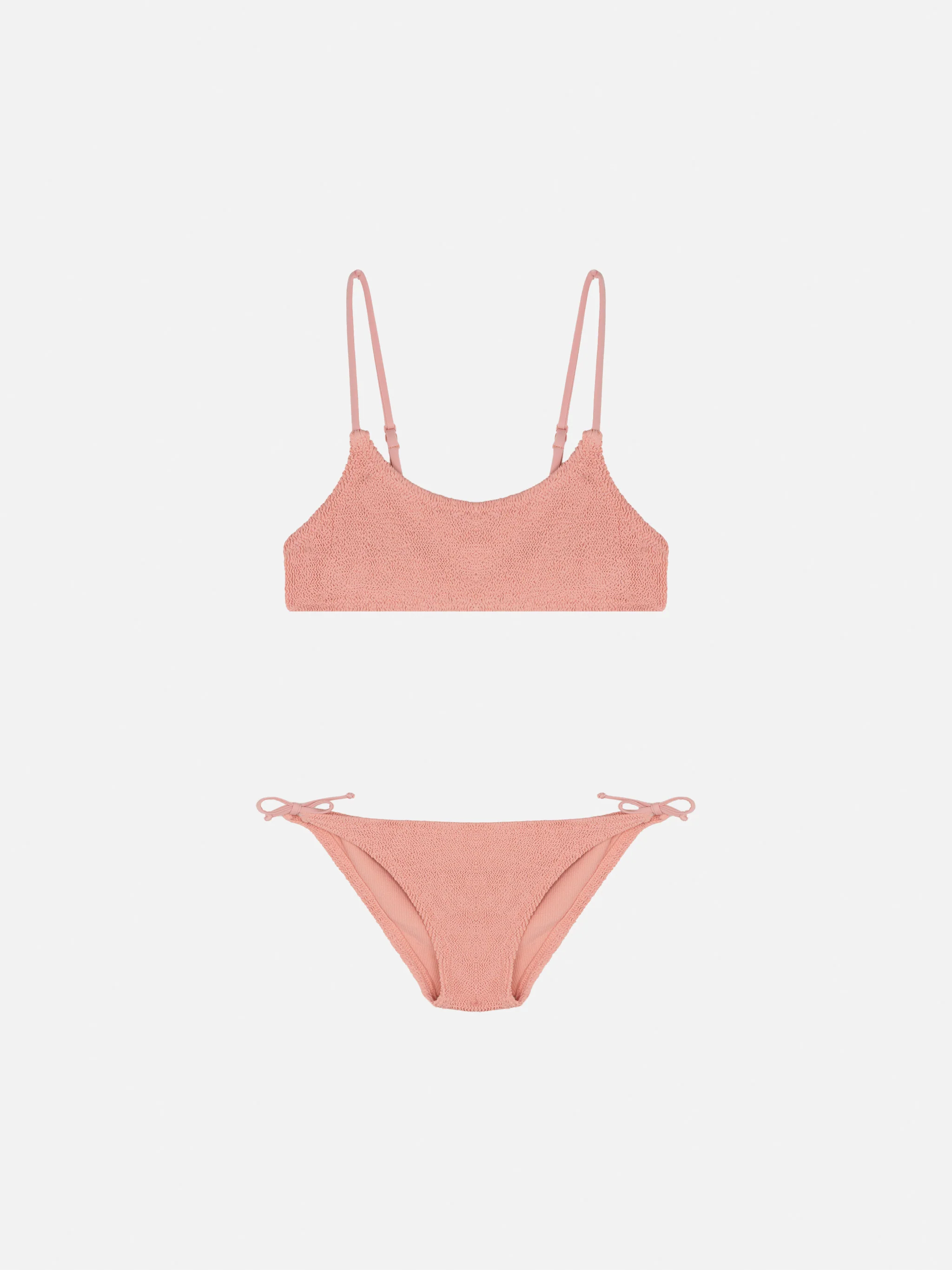 Bikinibralette Jaiden in kreukelroze