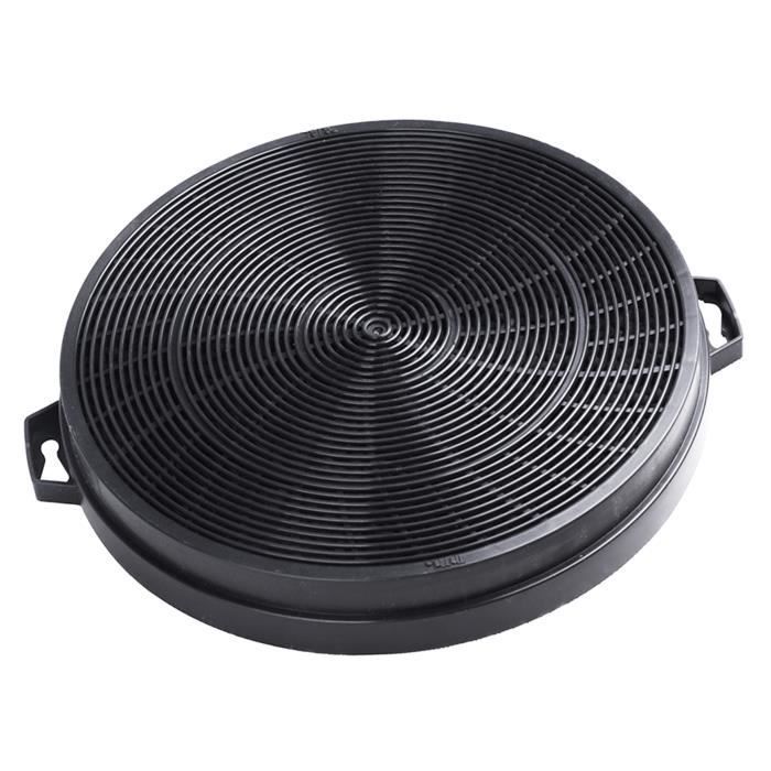 AquaHouse CHF02W Filtre à charbon compatible pour hotte Whirlpool Wpro B210 FAC539 CHF210, Constructa CD6615001 CD6615003 CD6615006