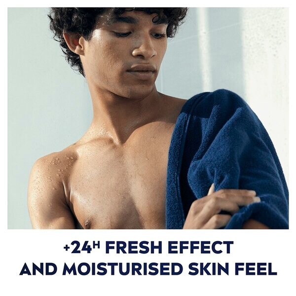 NIVEA Men Power 24H Fresh Effect 3-v-1 gel za prhanje<br>250 ml - Normalna koža