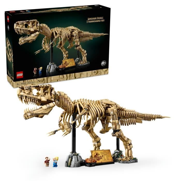 LEGO Jurassic World 76968 Exclusive to Cdiscount Dinosaur Fossils: Tyrannosaurus Rex - For Adults