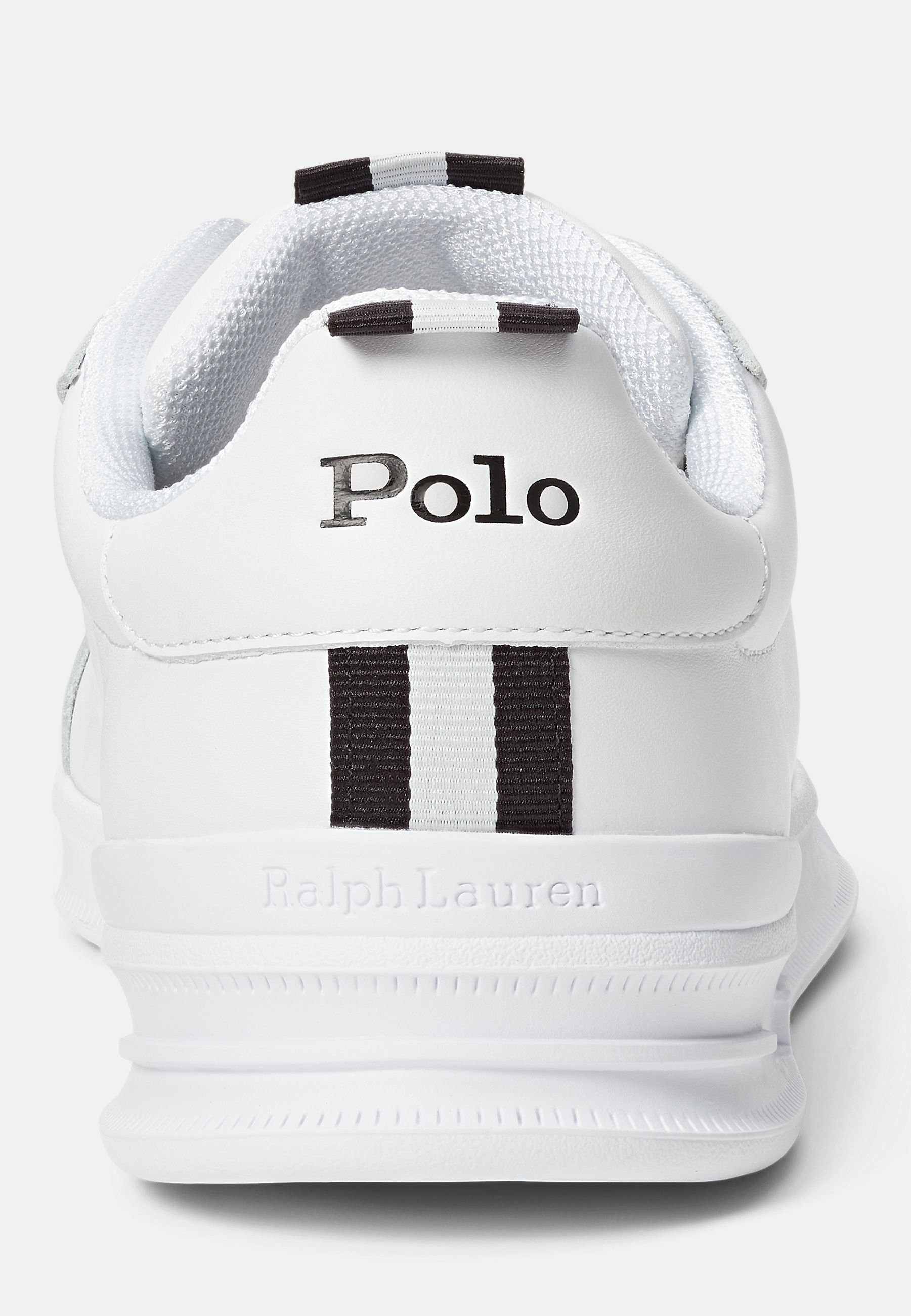 Polo Ralph Lauren HERITAGE COURT II ODINIAI SPORTBAČIAI - Sportbačiai - balti/juodi