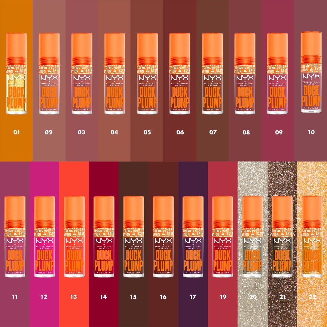 NYX Professional Makeup lūpų blizgis Duck Plump lūpų blizgis - 7ml