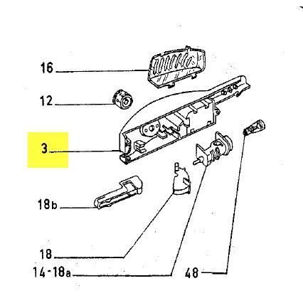 Caja de control de la lámpara del termostato