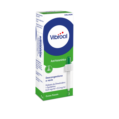 Vibrocil  Vibrocil Gotas Nasais Gripes e Constipações      15 ml 15 ml