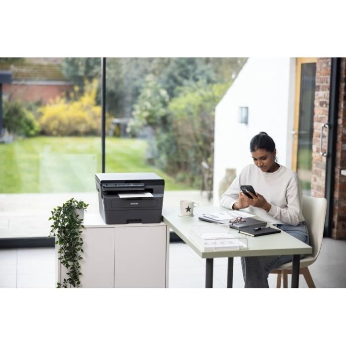 Imprimante multifonction - BROTHER - DCP-L2627DWE - 3-en-1 - Monochrome Laser - Wifi