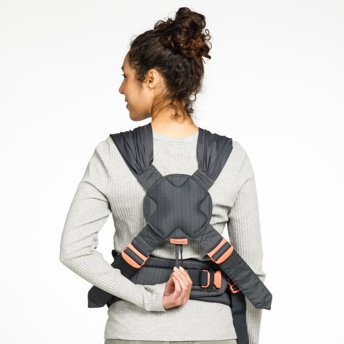 INFANTINO HUG&CUDDLE Baby Carrier - Slip-on - 3 tot 11,8 kg - Draagdoekmodel - Vanaf de geboorte