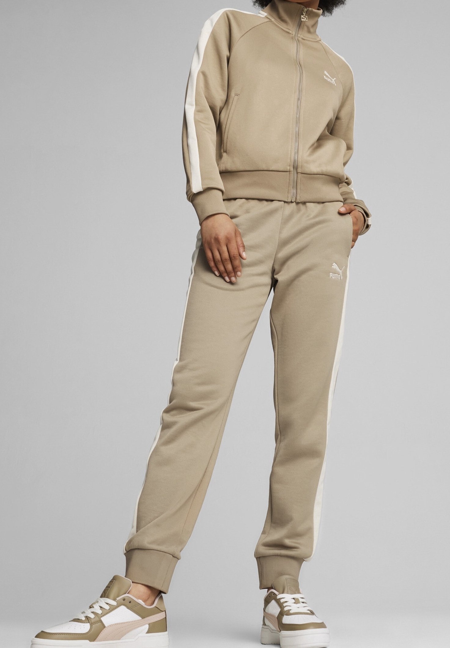 Tréninková bunda Puma - béžová