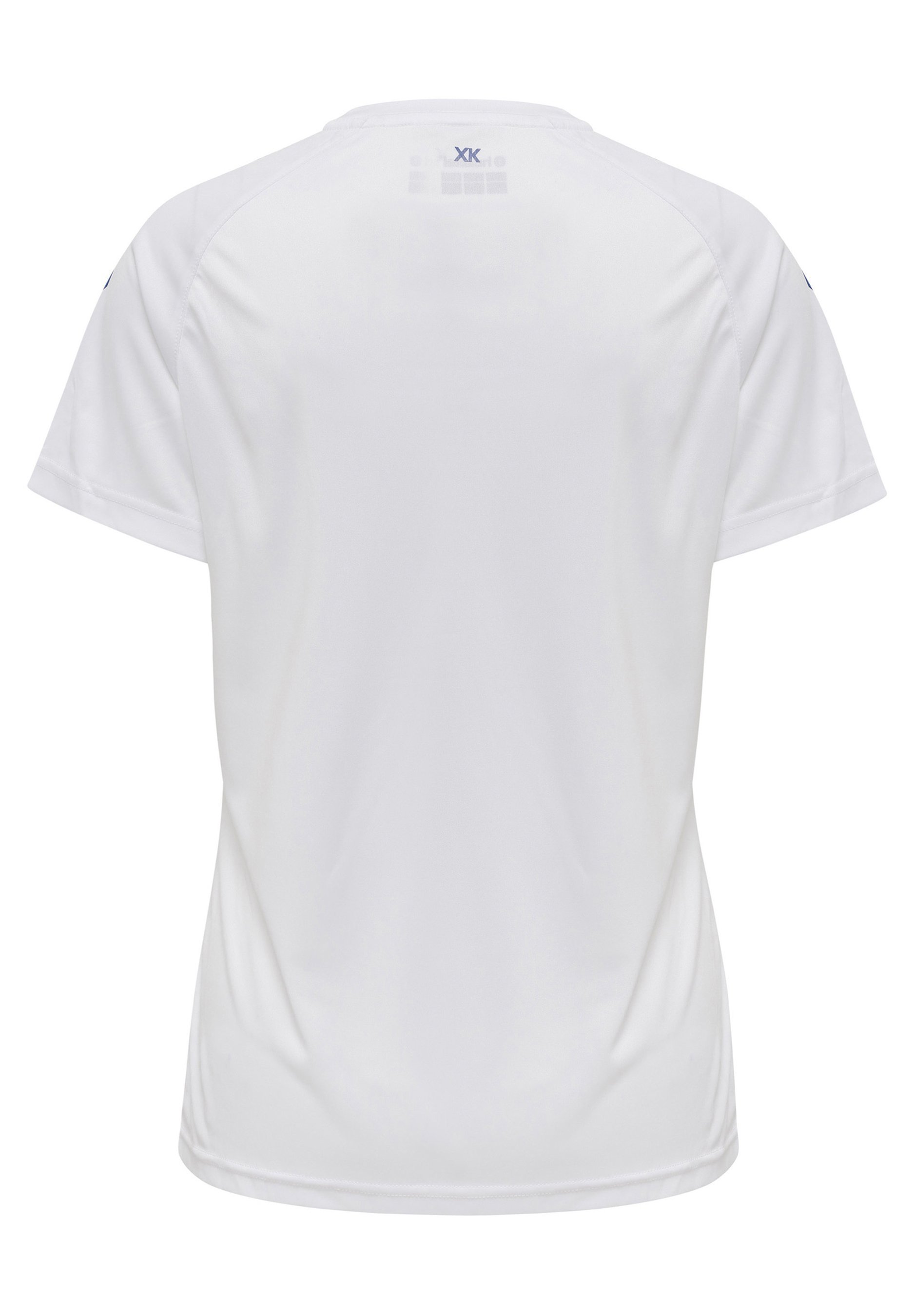 Hummel XK CORE POLY - Bedrucktes T-Shirt - Cremeweiß