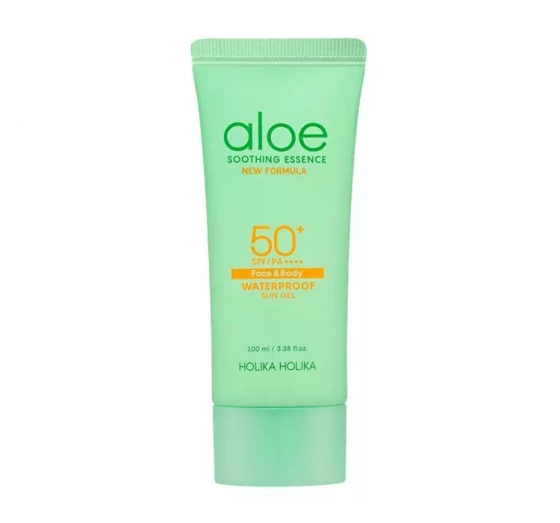 Holika Holika Aloe Waterproof Sun Gel żel przeciwsłoneczny do ciała i twarzy SPF50  100 ml