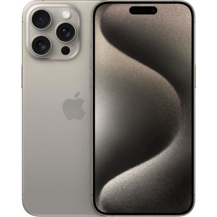 APPLE iPhone 15 Pro Max 512GB Natural Titanium (2023) - Reconditionné - Etat correct