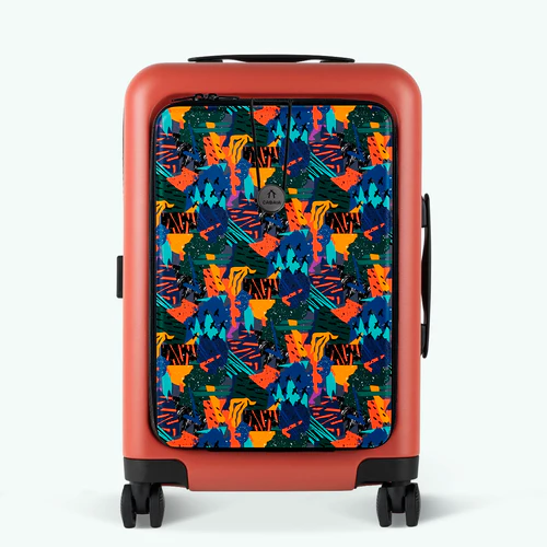 Cabaia LHR Boulogne orange 4-wheel hard-shell suitcase