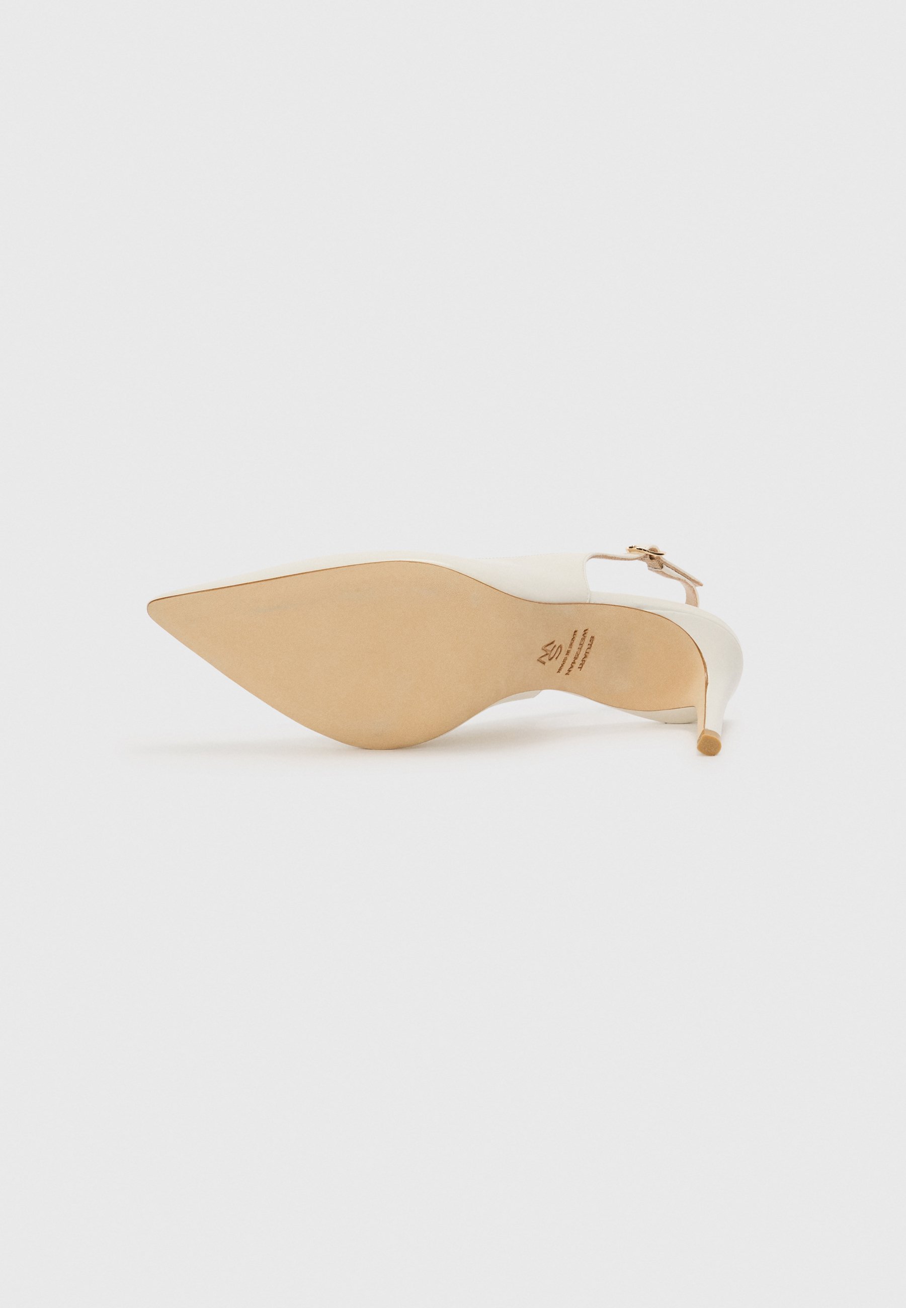 Stuart Weitzman POWER 75 - Hoge hakken - crème