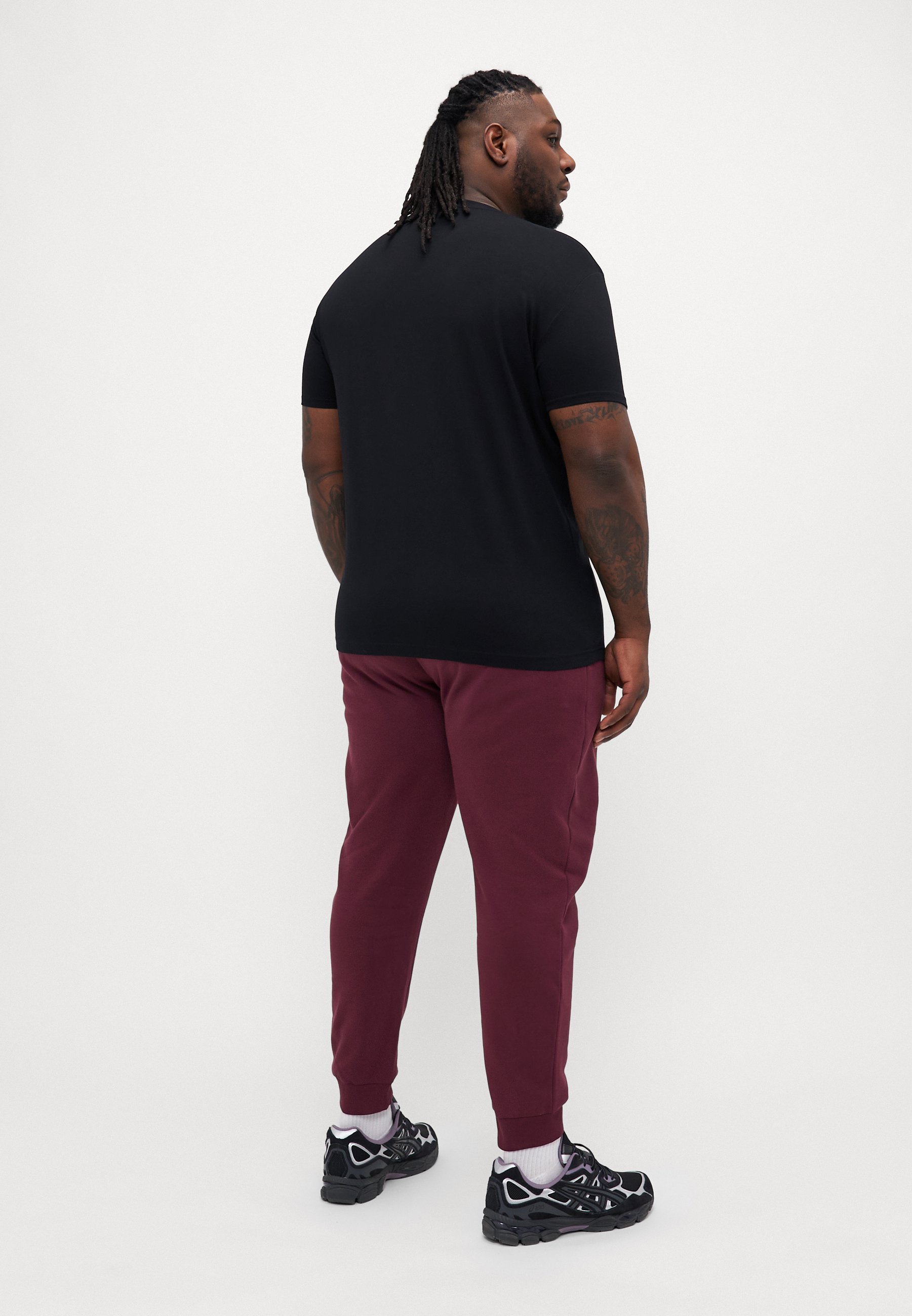 SIKSILK XTENDED GYM TEE - Basic T-shirt - zwart