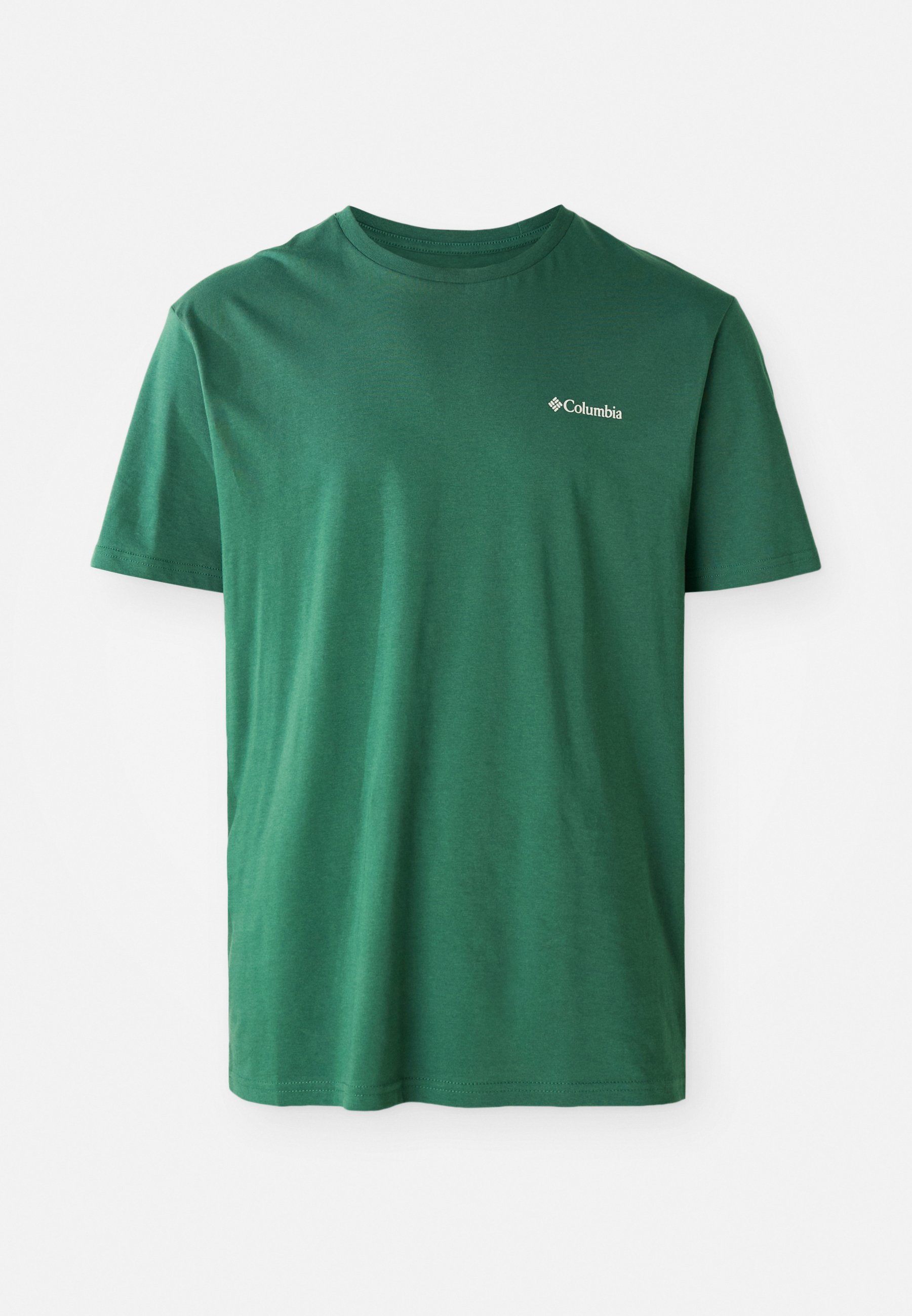 Columbia BARTON SPRINGS GRAPHIC TEE - T-shirt met print - regenwoud/donkere steen